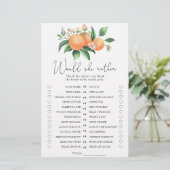 Citrus - Würde sie lieber Brautparty spielen (Stehend Vorderseite)