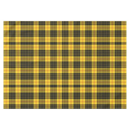 Citrus Yellow Black Kariert Tischdecke (Vorderseite (Horizontal))