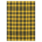 Citrus Yellow Black Kariert Tischdecke (Vorderseite)