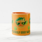 CITRUSLY GOOD DESIGNED WOMEN'S MUG ZWEIFARBIGE TASSE (Mittel)