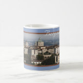 Città Alta Panorama, Bergamo, Italien Kaffeetasse (Mittel)