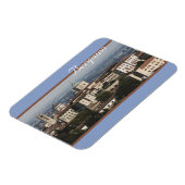 Città Alta Panorama, Bergamo, Italien Magnet (Linke Seite)