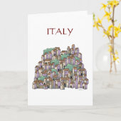 Citta Vecchia Grußkarte Karte (Gelbe Blume)