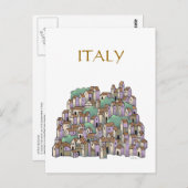 Citta Vecchia Postkarte (Vorne/Hinten)