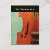 CITTERN / CLASSIC MUSIC Green Brown Black Visitenkarte (Rückseite)