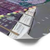 City Alight Poster (Ecke)