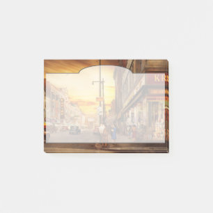 City - Amsterdam NY - Die verlorene Stadt 1941 Post-it Klebezettel