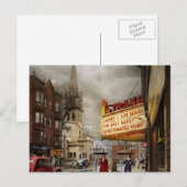 City - Amsterdam NY - Leben beginnt 1941 Postkarte (Vorne/Hinten)