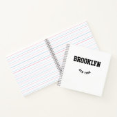 City and Staat Custom Location Notebook Notizblock (Innenseite)