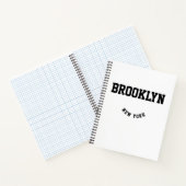 City and Staat Custom Location Notebook Notizblock (Innenseite)