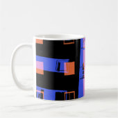 City Apartment Gebäude Kaffeetasse (Links)