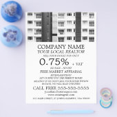 City Apartments, Realtor, Anwesen Agent Werbung Flyer (Einzeln)