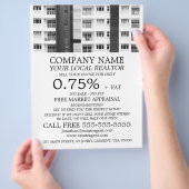 City Apartments, Realtor, Anwesen Agent Werbung Flyer (Hand)