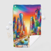 City Art Golfhandtuch (Insitu)