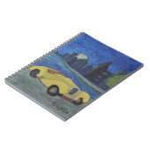 City at Night Notebook Notizblock (Linke Seite)