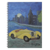 City at Night Notebook Notizblock (Vorderseite)