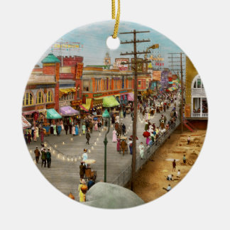 City - Atlantic City NJ - Steel Pier 1909 Keramik Ornament