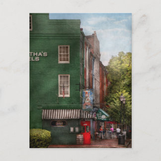City - Baltimore, MD - Fells Point, MD - Bertha's Postkarte