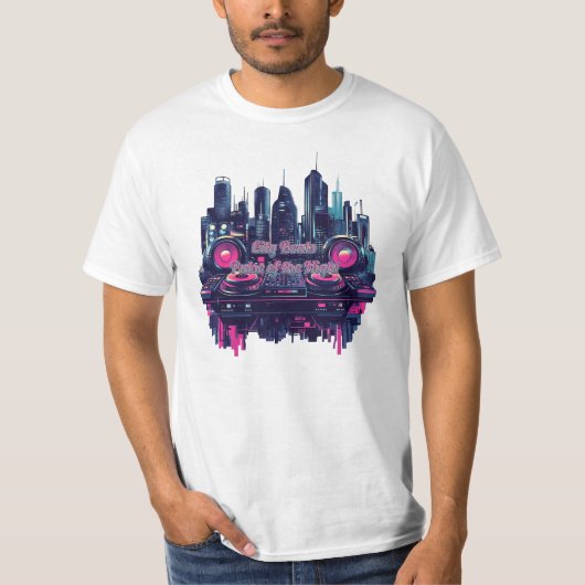 City Beats: Pulse of the Night T-Shirt (Vorderseite)