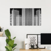 City Blocks Poster (Heimbüro)