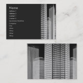 City Blocks Visitenkarte (Vorne/Hinten)