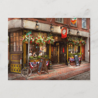 City - Boston MA - The Green Dragon Taverne Postkarte