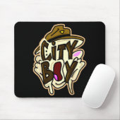 City boy meme  mousepad (Mit Mouse)