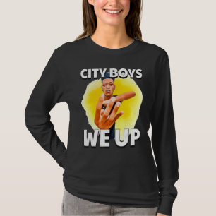 City Boys Sommer Wir sind vier Finger hoch Ironisc T-Shirt