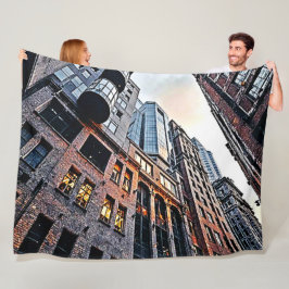 City Brick Majesty Fleecedecke