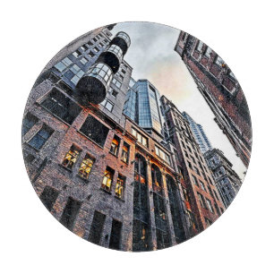 City Brick Majesty Schneidebrett
