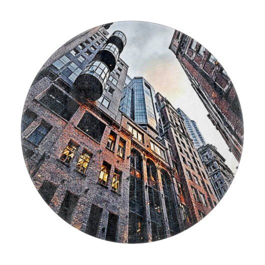 City Brick Majesty Schneidebrett (Vorderseite)
