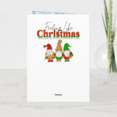 City Brownstone zu Weihnachten Personalisiert (Rückseite)