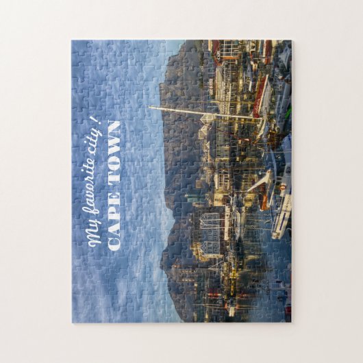 City Cape Town mein Lieblings-City-Puzzle Puzzle (Vertikal)