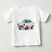 City Car Moderne Niedliche Kinder Baby T-shirt (Vorderseite)