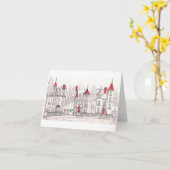 City Card Karte (Gelbe Blume)