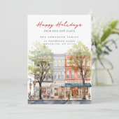 City Charm Weihnachten Neue Adresse Ankündigung (Stehend Vorderseite)