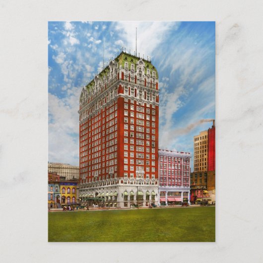 City - Chicago IL - The Blackstone hotel 1915 Postkarte (Vorderseite)