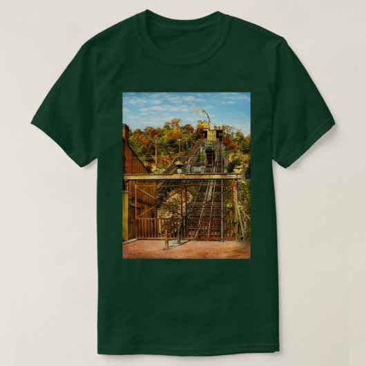 City Cincinnati OH Preis Hill Incline 1906 T-Shirt (Design vorne)