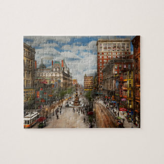 City Cincinnati OH - Tyler Davidson Fountain 1907 Puzzle