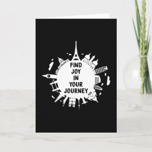 City Cityscape Skyline Funny Geschenk Karte