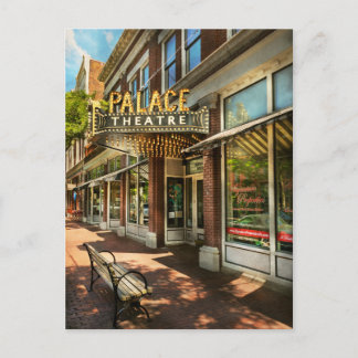 City - Corning NY - The Palace Theater Postkarte