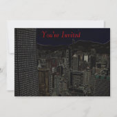 City Dach Einladung (Vorderseite)