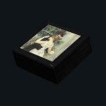 City Dance by Pierre Renoir, Vintage Kunst Geschenkbox<br><div class="desc">Der City Dance (1883) von Pierre Renoir ist ein Vintager Impressionismus mit kunstgeschichtlicher Liebe und romanischem Porträtmalerei. Die extravaganten Jungvermählten sind in einem Tüxedo mit elegantem Gewand gekleidet. Die Braut und der Bräutigam tanzen zum ersten romantischen Tanz am Hochzeitstag. Über den Künstler: Pierre-Auguste Renoir (1841-1919) war ein führender Maler in...</div>