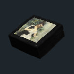 City Dance by Pierre Renoir, Vintage Kunst Geschenkbox<br><div class="desc">Der City Dance (1883) von Pierre Renoir ist ein Vintager Impressionismus mit kunstgeschichtlicher Liebe und romanischem Porträtmalerei. Die extravaganten Jungvermählten sind in einem Tüxedo mit elegantem Gewand gekleidet. Die Braut und der Bräutigam tanzen zum ersten romantischen Tanz am Hochzeitstag. Über den Künstler: Pierre-Auguste Renoir (1841-1919) war ein führender Maler in...</div>