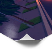 City Dubai United Arab Emirates Poster (Ecke)