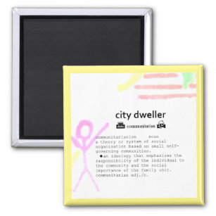 City Dweller (Reihe) Magnet