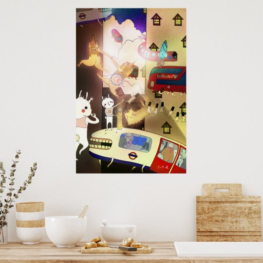 City escape 2013 poster (Küche)