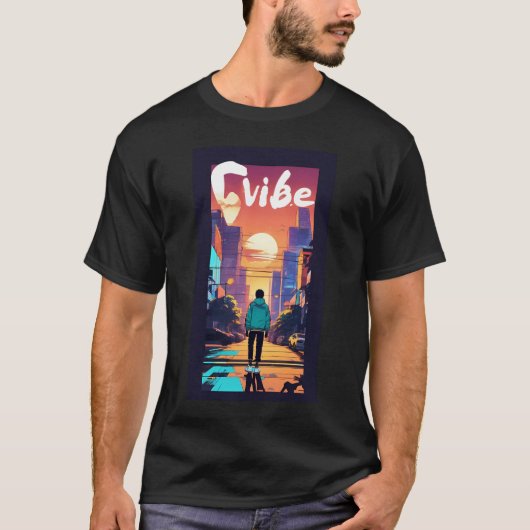 City Feel: Abend-Impressionen T-Shirt (Vorderseite)