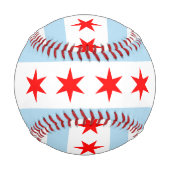 City Flag of Chicago (Illinois) Baseball (Rückseite)