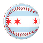 City Flag of Chicago (Illinois) Baseball (Vorderseite Links)